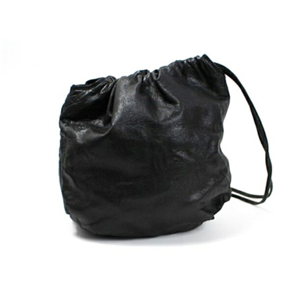 Loewe Drawstring Black Leather Bag - Picture 2 of 3